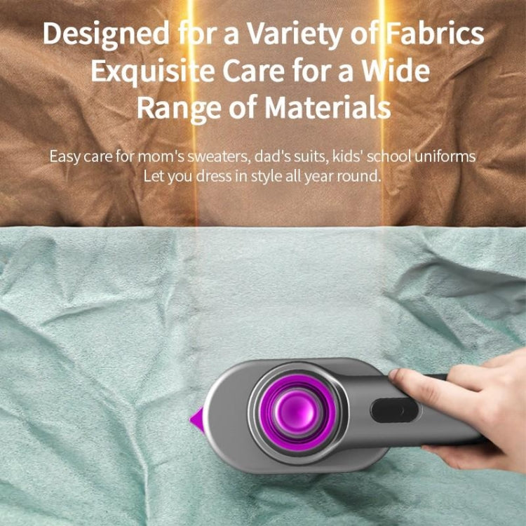 30W Mini Steamer Rotary Folding Iron Insulation Anti-Scald Garment EU Plug(Grey) by bashfashion