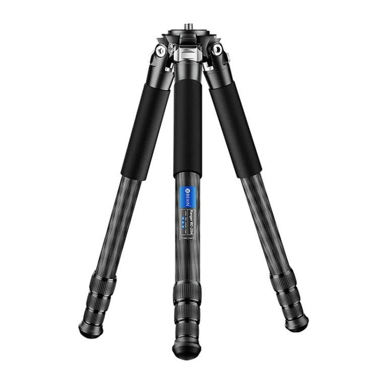 BEXIN RC254 Carbon Fiber Portable Folding Tripod SLR Camera Low Gravity Center Gimbal Photography Bracket by BEXIN