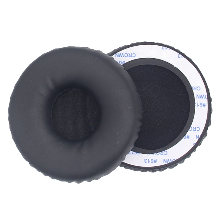 2pcs For Sony WH-XB700 Headphone Sponge Leather Case Earmuff Protective Cover(Black) by bashfashion