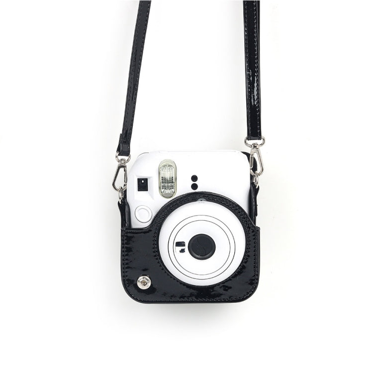 For Polaroid/FUJIFILM Instax Mini12 Mirror Camera Protective Bag(Black) by bashfashion