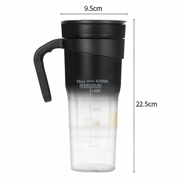 Portable Mini Electrical Extractors USB Charging Multifunctional Juicer(White) by bashfashion