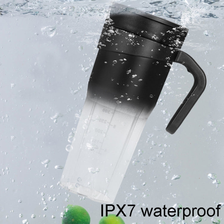 Portable Mini Electrical Extractors USB Charging Multifunctional Juicer(Black) by bashfashion