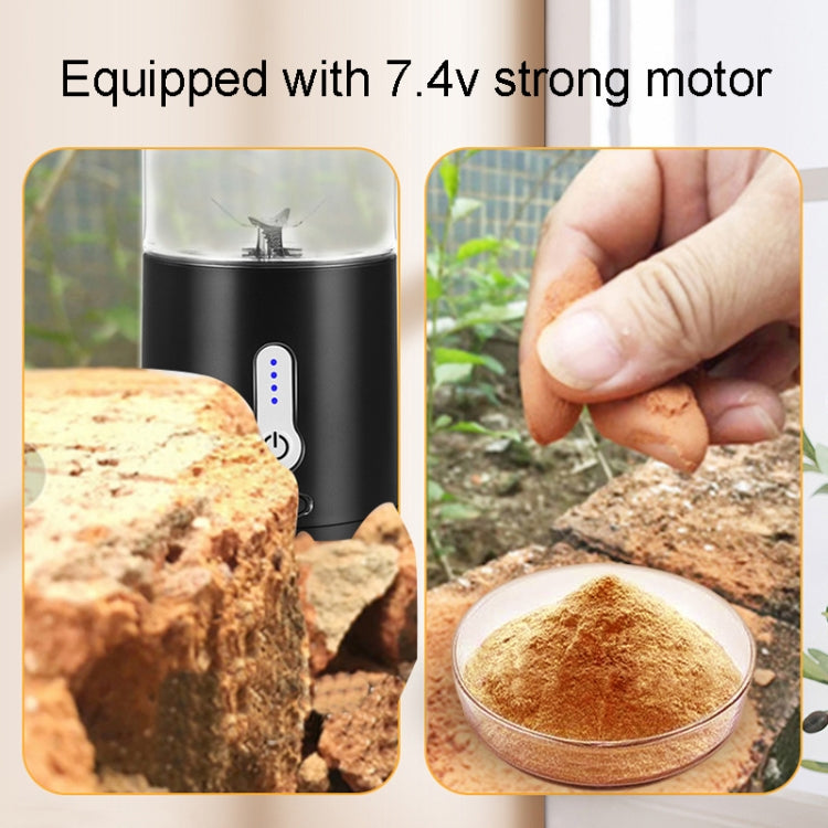 Portable Multifunctional USB Rechargeable Juice Extractor Cup Mini Electrical Juicer(Blue) by bashfashion