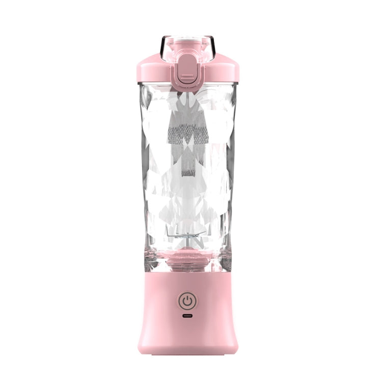 Portable Multifunctional USB Charging Juice Cup Mini Electrical Blender(Pink) by bashfashion