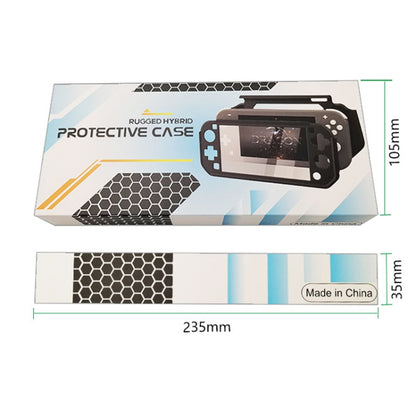 For Nintendo Switch Lite Full Cover Protective Shell TPU Console Case(Black) by bashfashion