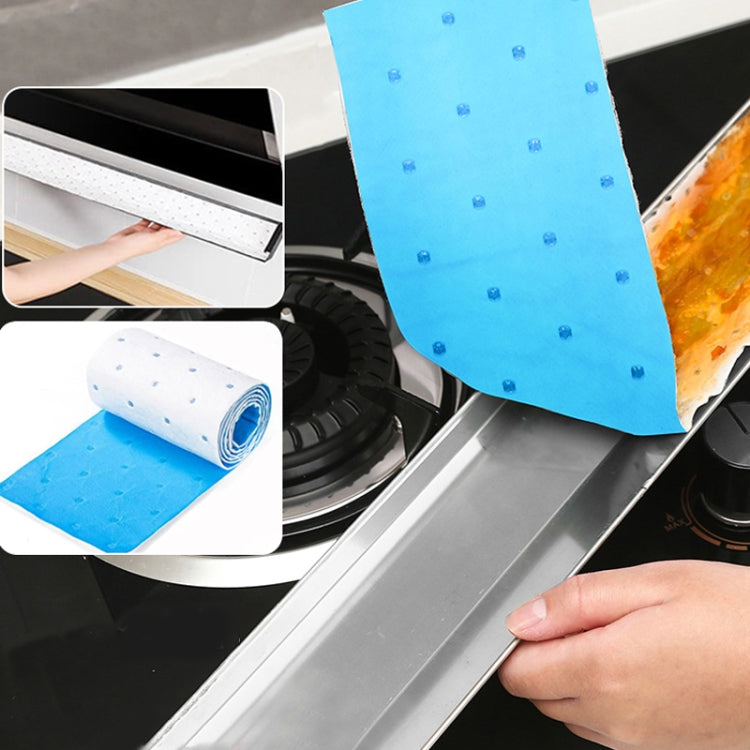 10pcs /Pack Disposable Oil Groove Suction Paper for Cooker Hoods, Spec: 10x90cm Thickened by bashfashion