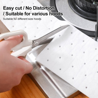 10pcs /Pack Disposable Oil Groove Suction Paper for Cooker Hoods, Spec: 10x90cm Regular by bashfashion