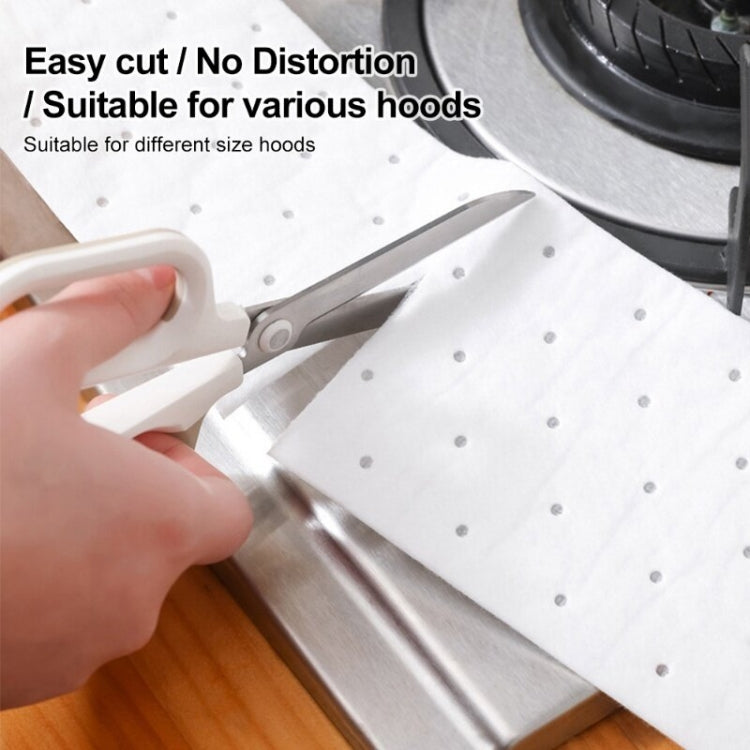 10pcs /Pack Disposable Oil Groove Suction Paper for Cooker Hoods, Spec: 10x90cm Thickened by bashfashion