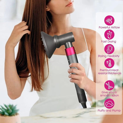 For Dyson Hair Dryer Airwarp Diffusion Nozzle Attachment Clean Brush Kit by bashfashion