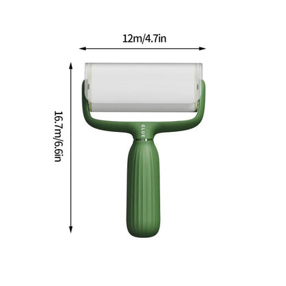 Pet Hair Adhesive Coat Remover Roller Brush(Romantic Pink) by bashfashion