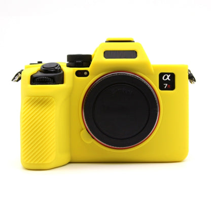 For Sony A7RV Mirrorless Camera Protective Silicone Case, Color: Yellow by bashfashion