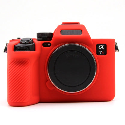 For Sony A7RV Mirrorless Camera Protective Silicone Case, Color: Red by bashfashion