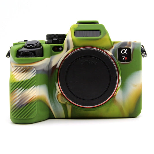 For Sony A7RV Mirrorless Camera Protective Silicone Case, Color: Camouflage by bashfashion