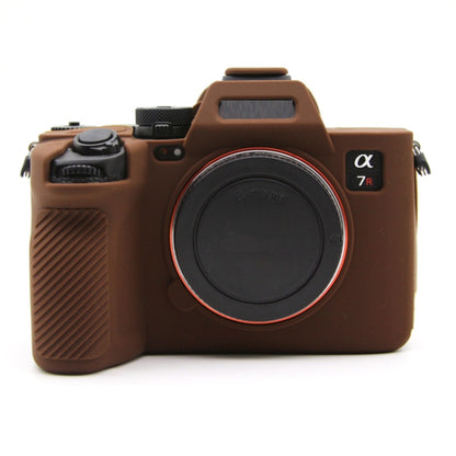 For Sony A7RV Mirrorless Camera Protective Silicone Case, Color: Coffee by bashfashion