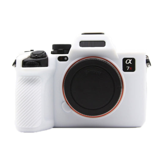 For Sony A7RV Mirrorless Camera Protective Silicone Case, Color: White by bashfashion