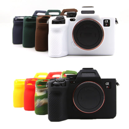 For Sony A7RV Mirrorless Camera Protective Silicone Case, Color: Yellow by bashfashion