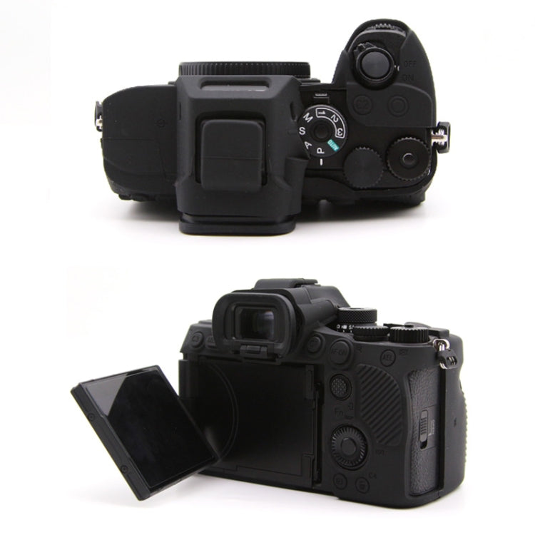 For Sony A7RV Mirrorless Camera Protective Silicone Case, Color: Coffee by bashfashion