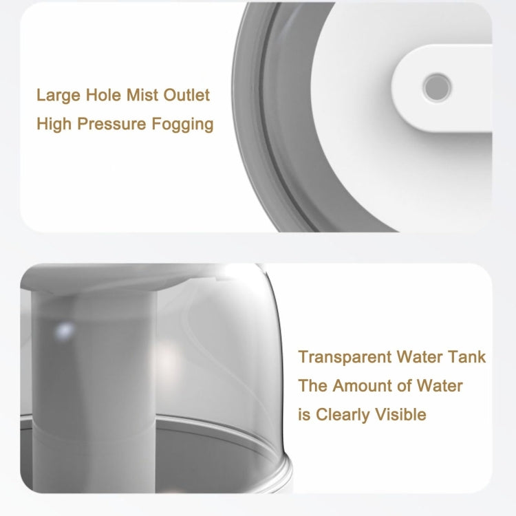 4L Wireless Humidifier USB Oil Diffuser with Night Light(Green) by bashfashion