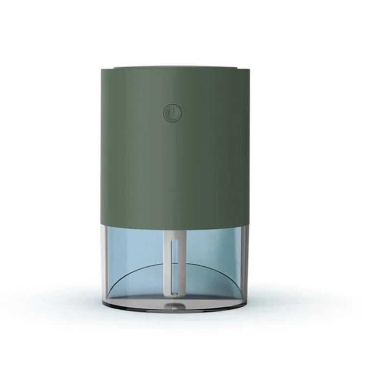 350ml Ultrasonic Air Humidifier Mini Angle Adjustment Car Air Purifier, Spec: USB Plug Green by bashfashion