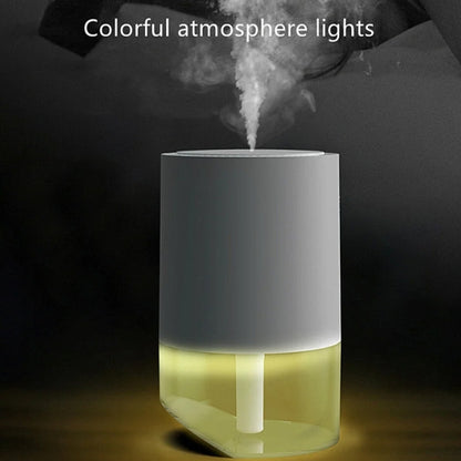 350ml Ultrasonic Air Humidifier Mini Angle Adjustment Car Air Purifier, Spec: 800 mAh Green by bashfashion