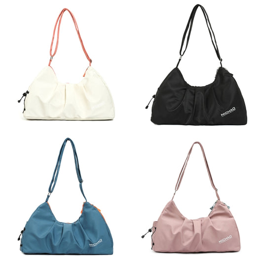 Dry And Wet Separation Swimming Storage Bag Sports Fitness Bag With Shoe Compartment, Color: Blue by bashfashion