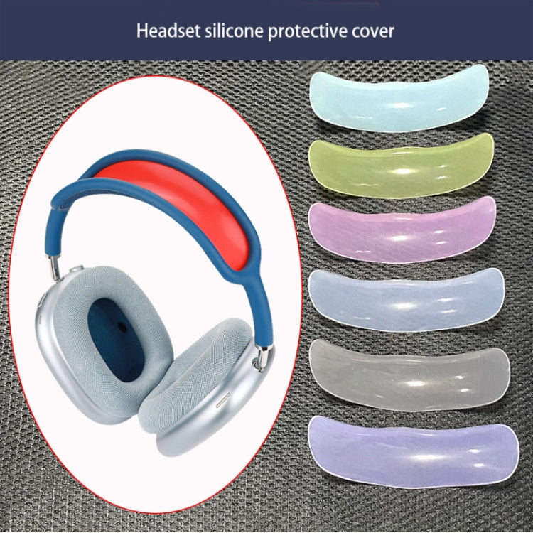 For AirPods Max Headphones 4-in-1 Silicone Replacement Cover Kit(White) by bashfashion