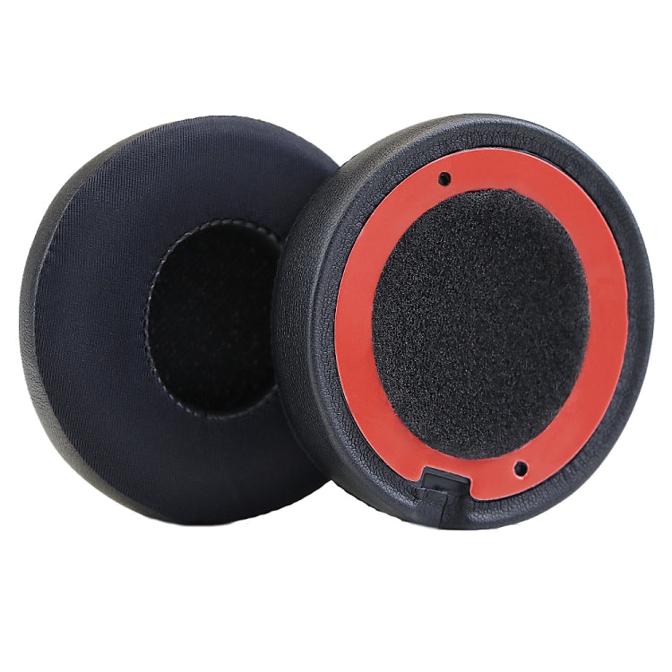 2pcs For Beats Solo2/Solo3 Bluetooth Headphone Covers Foam Earmuffs(Black) by bashfashion