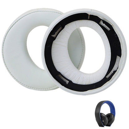 For Sony CECHYA-0083 White PU 2pcs Headphone Sponge Cover Earmuffs Headset Case by bashfashion