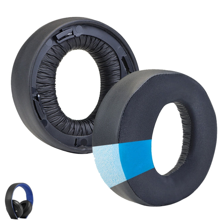 For Sony CECHYA-0083 Black Gel 2pcs Headphone Sponge Cover Earmuffs Headset Case by bashfashion