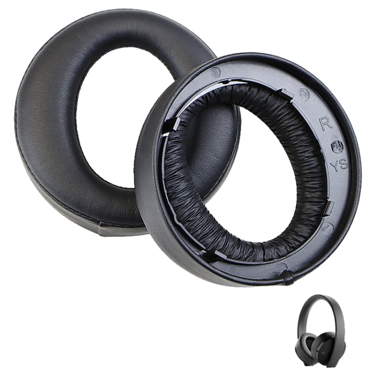 For Sony CECHYA-0080 Black 2pcs Headphone Sponge Cover Earmuffs Headset Case by bashfashion