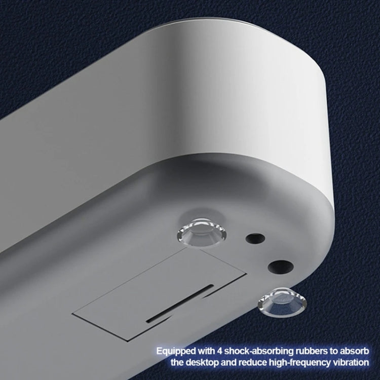 Multifunctional Ultrasonic Cleaner Jewelry Glasses Lenses Cleaning Machine, Spec: Rechargeable With Purple Light by bashfashion