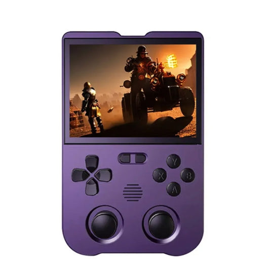 AMPOWN XU10 Handheld Game Console 3.5-Inch IPS Screen Linux System Portable Video Arcade 64G(Purple) by AMPOWN