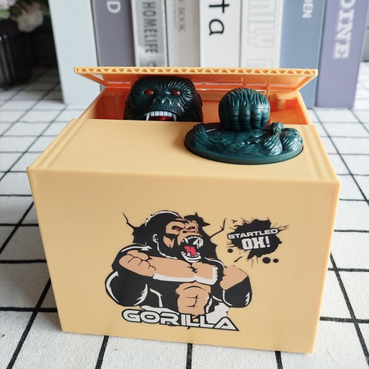 12.5 x 10.5 x 9.5cm Cartoon Dinosaur Money Bank Gift Childrens Coin Money Bank Toys Ornament(Ginger) by bashfashion