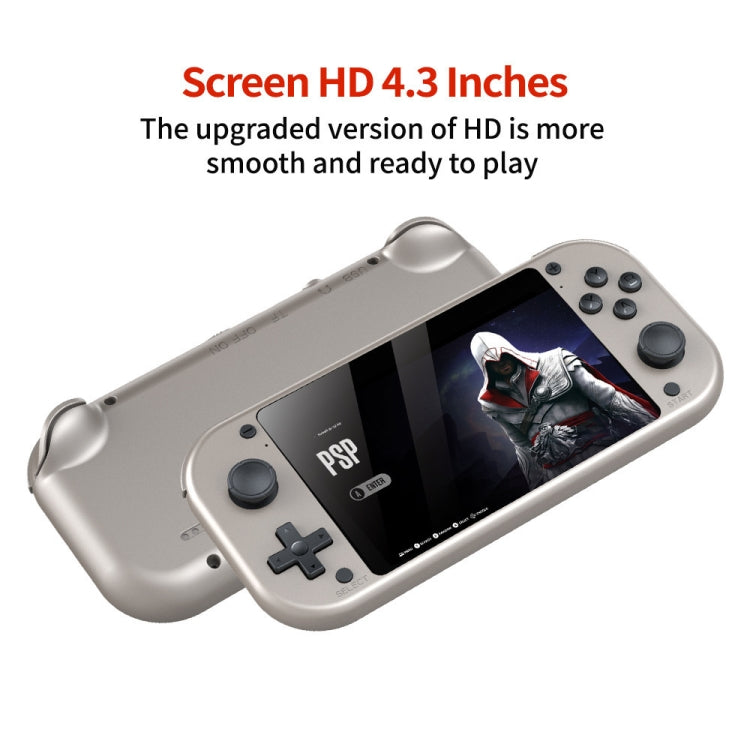 M17 128GB HD 4.3 inch High Brush Display Screen Retro PSP Remote Sensing Home Game Console by bashfashion