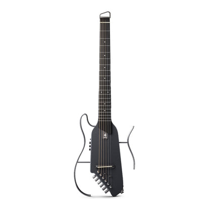 DONNER Smart Headless Silent Guitar Travel Portable Detachable Acoustic Guitar, Style: Maple Model Black by DONNER
