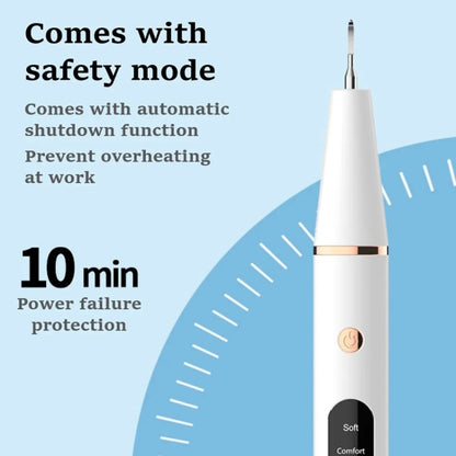 Ultrasonic Electric Dental Scaler Teeth Plaque Cleaner Dental Stone Removal With LED Light, Spec: Package A with Accessories by bashfashion