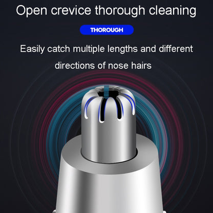 Electrical Nose Hair Trimmer Shaving Nose Hair Motorized Eyebrow Razor Nasal Cleaning Tools by bashfashion