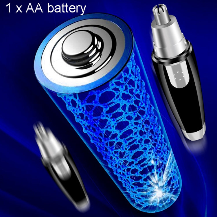 Electrical Nose Hair Trimmer Shaving Nose Hair Motorized Eyebrow Razor Nasal Cleaning Tools by bashfashion