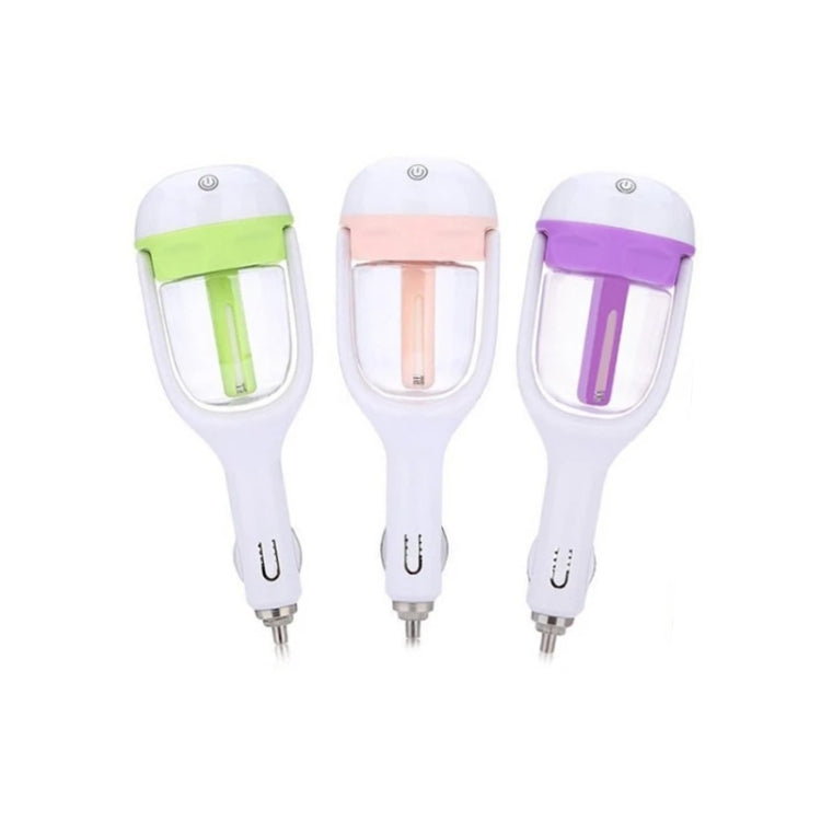 Car Negative Ion Spray Humidifier Aromatherapy Air Purifier(Violet) by bashfashion