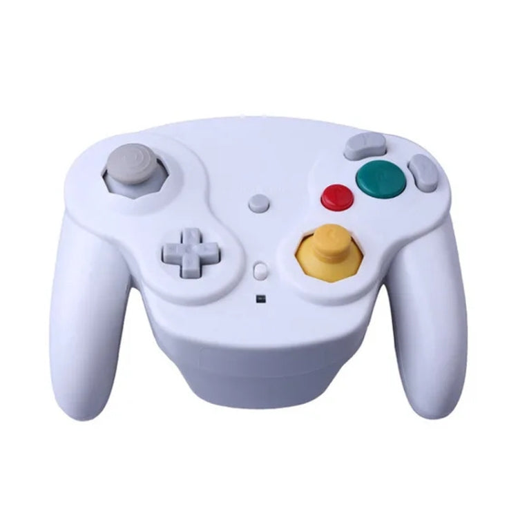 For NGC Gamepad 2.4G Wireless Gamepad Compatible With Wii(White) by bashfashion