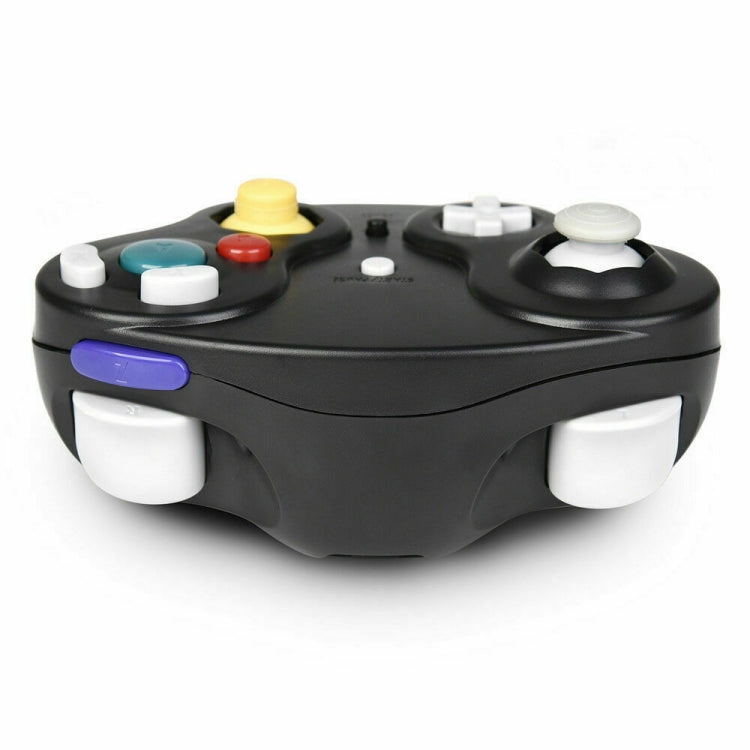For NGC Gamepad 2.4G Wireless Gamepad Compatible With Wii(Black) by bashfashion