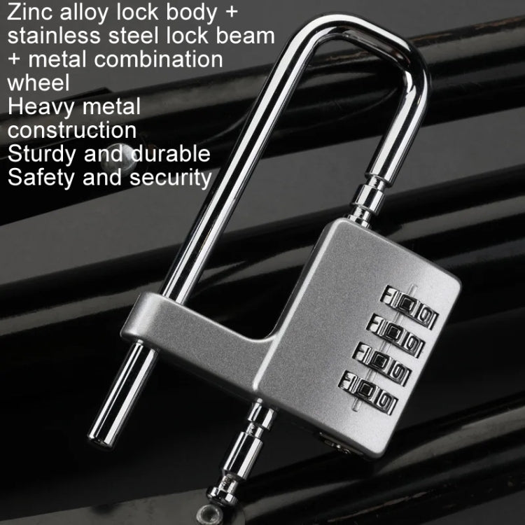 Shoe Cabinet Office File Cabinet Adjustable Lock Length Pull Hand Lock Password Cabinet Door Lock(Silver) by bashfashion