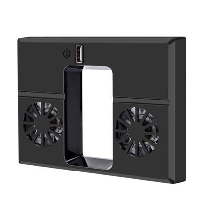 For Xbox Series X Console Cooling Fan With LED Lights Rear Fan Cooler(Black) by bashfashion