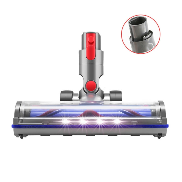 For Dyson V10 Slim / V12 Vacuum Cleaner V-shaped Anti-tangle Direct Drive Floor Brush by bashfashion