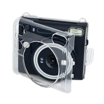 For instax SQUARE SQ40 Lanyard Camera Transparent Crystal Protective Case by bashfashion
