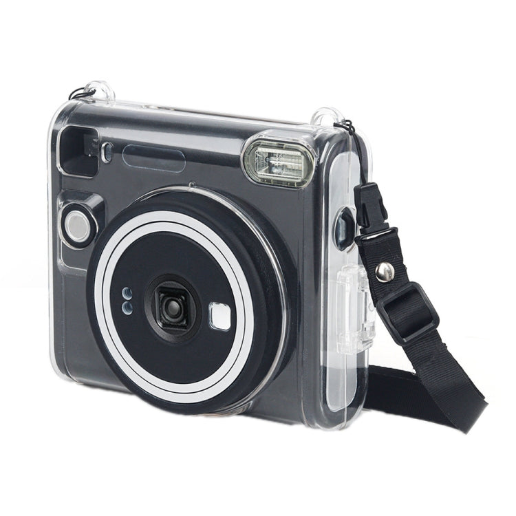 For instax SQUARE SQ40 Lanyard Camera Transparent Crystal Protective Case by bashfashion