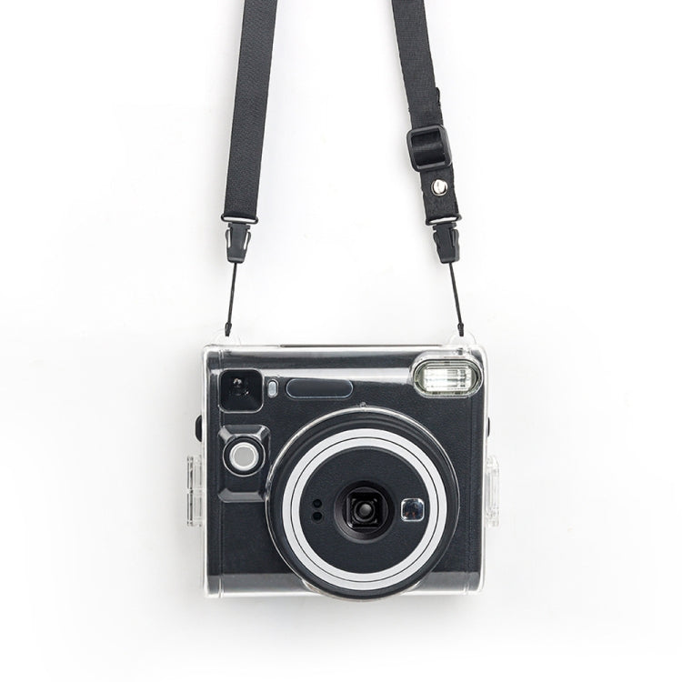 For instax SQUARE SQ40 Lanyard Camera Transparent Crystal Protective Case by bashfashion