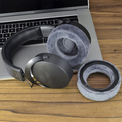 1pair For Beyerdynamic DT700 Prox DT900 Prox Headphone Covers, Color: Gray Original Thick Flannel by bashfashion