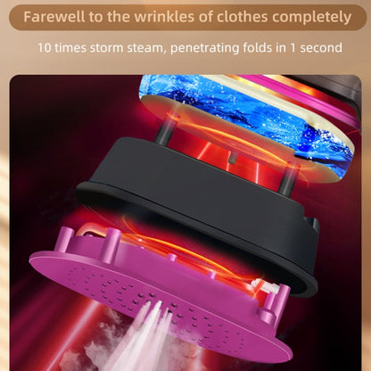 1000W 60ml Water Tank Handheld Garment Steamer with Rotatable Ironing Panel 110V US Plug by bashfashion