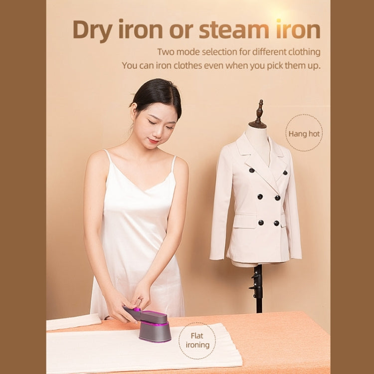 1000W 60ml Water Tank Handheld Garment Steamer with Rotatable Ironing Panel 110V US Plug by bashfashion